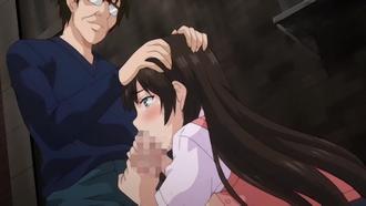  【中文字幕】被痴汉大叔强行推倒中出 